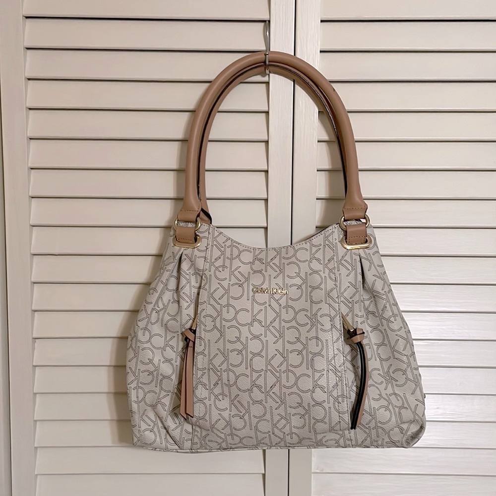 Calvin Klein Dome Satchel Purse